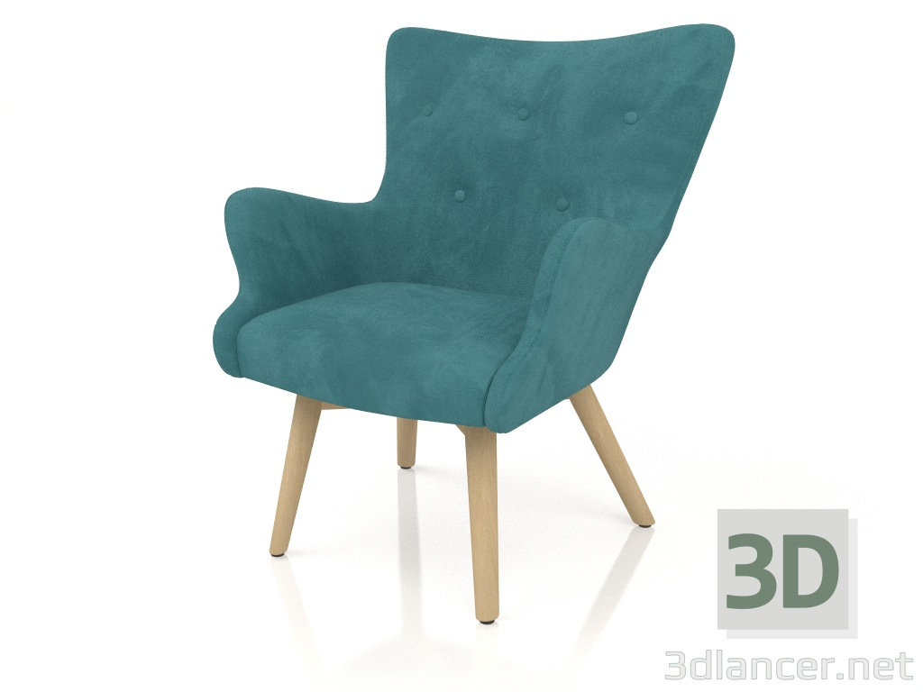 3d модель Санленд стілець – превью