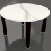 3d model Coffee table D 60 (Black, DEKTON Aura) - preview