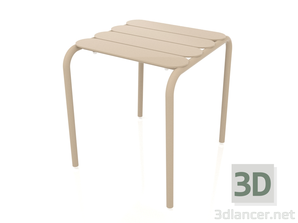 3d модель Низький табурет. Бічний стіл (Sand) – превью