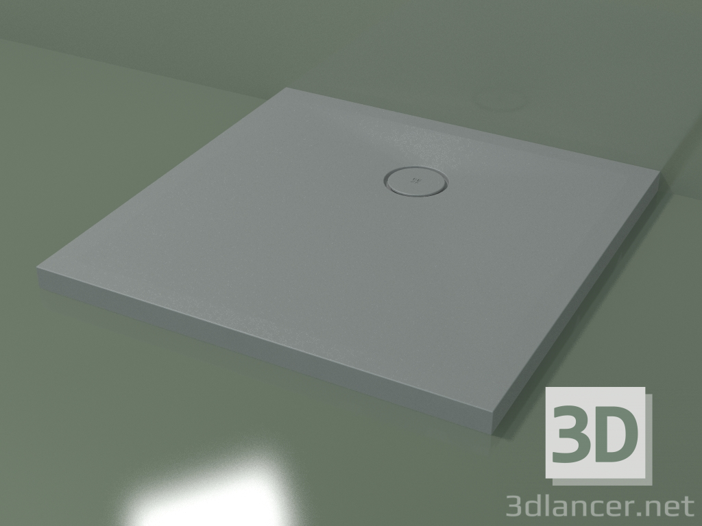 3d model Shower tray (30UBO130, Silver Gray C35, 90 X 90 cm) - preview