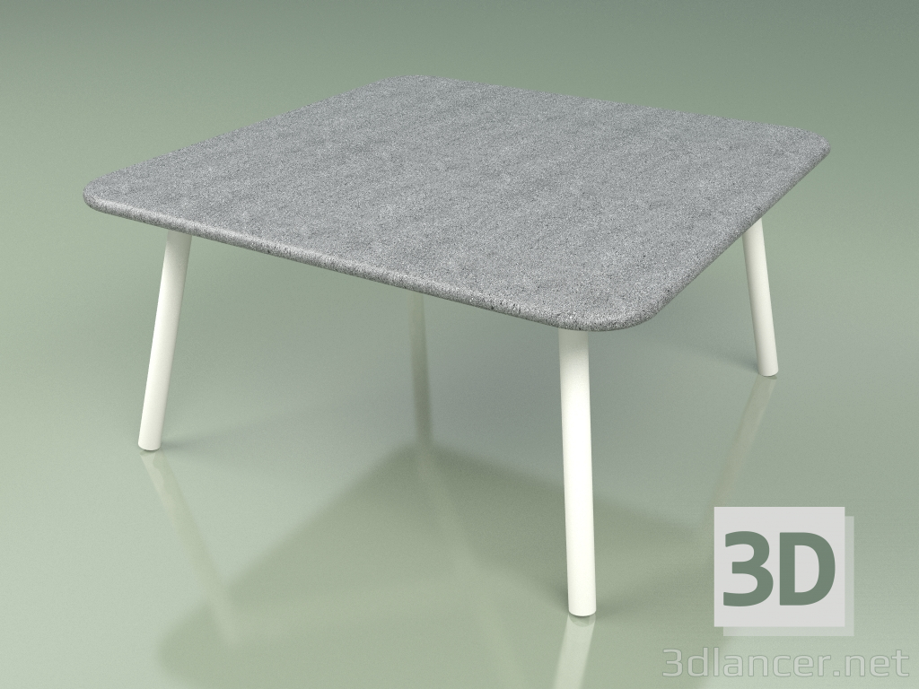 3D Modell Couchtisch 011 (Metal Milk, Luna Stone) - Vorschau