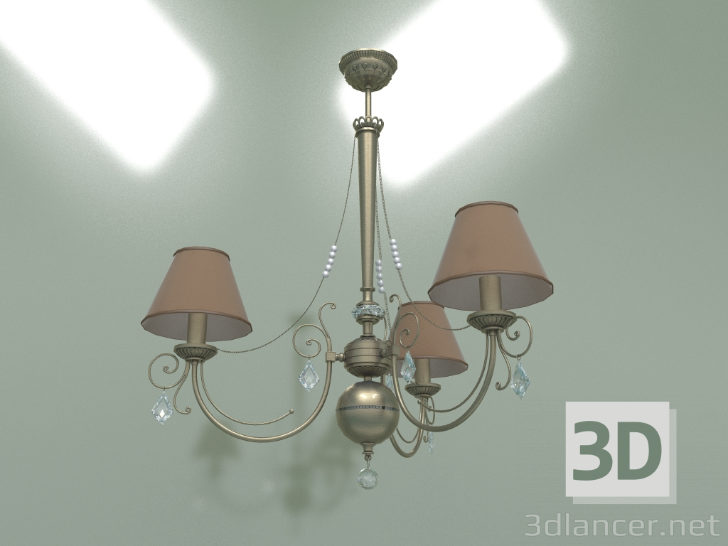3d model Chandelier COCO COC-ZW-3 (PA) - preview