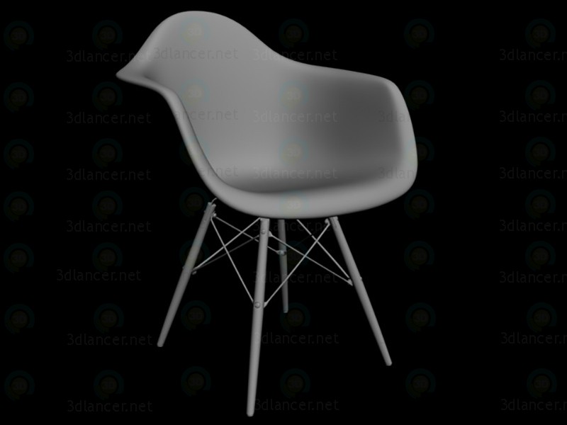 modèle 3D chaise 3ds max - preview