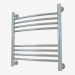 3d model Boheme heated towel rail + curved (500x500) - preview