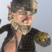 3d Gnome miner model buy - render