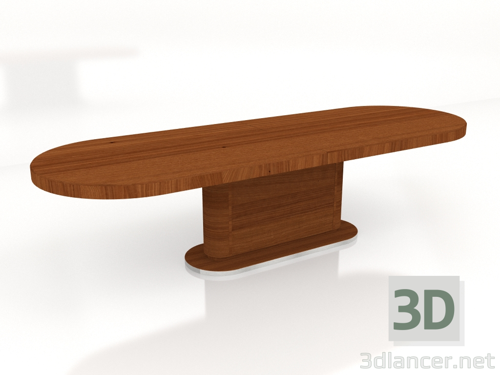 modello 3D Tavolo ovale ICS Tavolo ovale 300 - anteprima