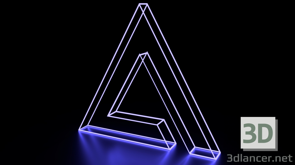3D Modell AIMP-Logo - Vorschau