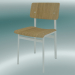 modèle 3D Chair Loft (Chêne, Blanc) - preview