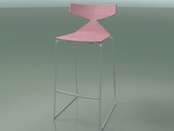 Stackable bar stool 3704 (Pink, CRO)