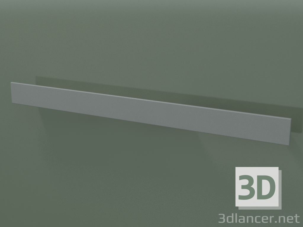 modello 3D Mensola Filolucido (90S18D01, grigio argento C35) - anteprima