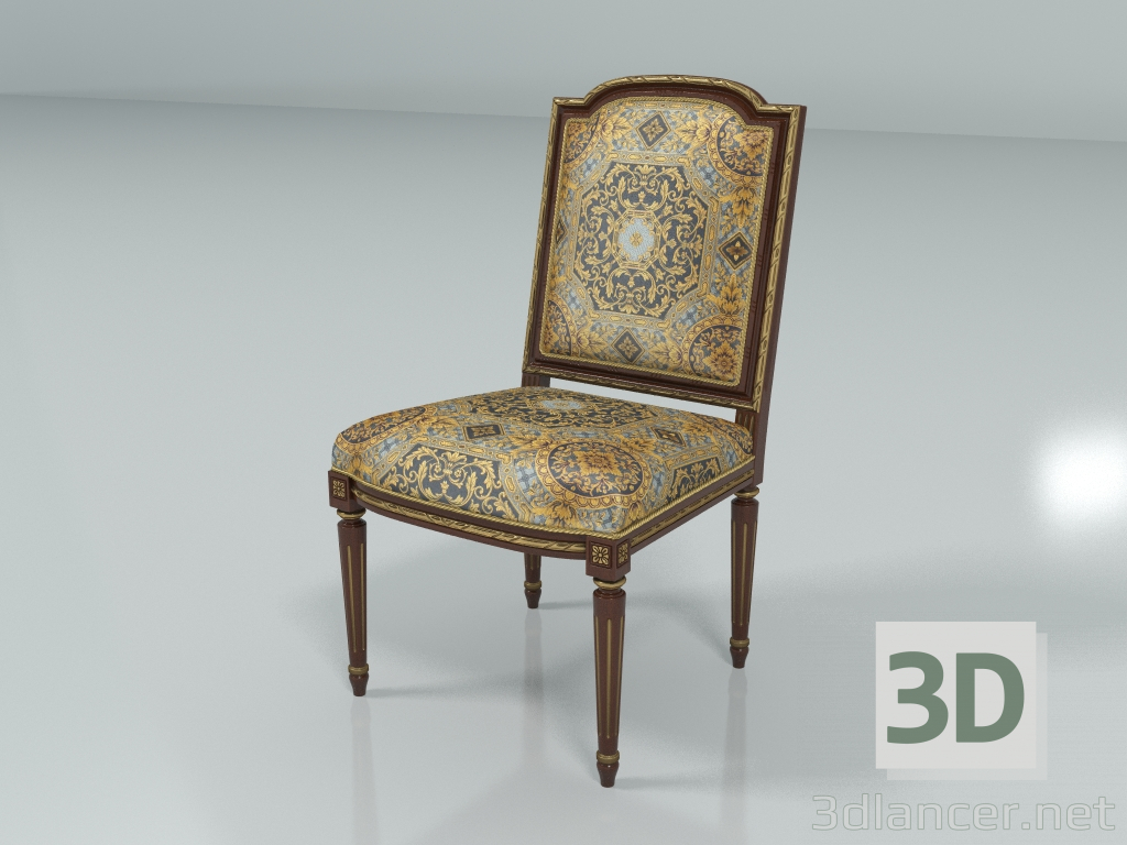 Modelo 3d Cadeira (art. F19 I) - preview