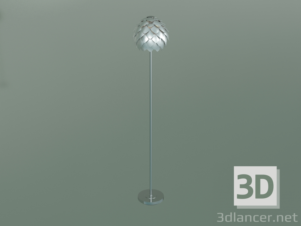 modello 3D Lampada da terra Cedro 01100-1 - anteprima