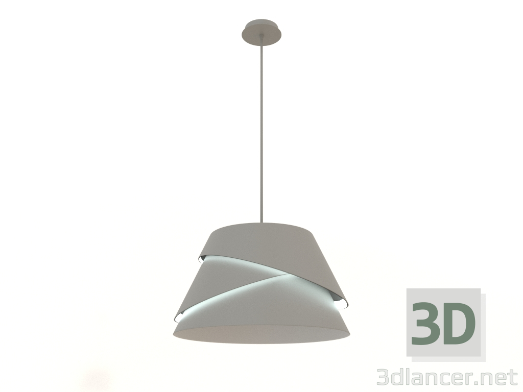 modello 3D Lampadario a sospensione (5861) - anteprima