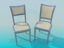The chairs in the set