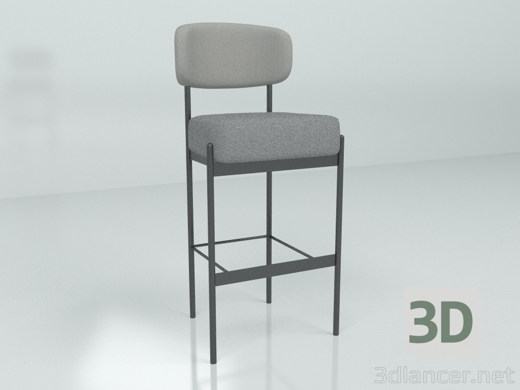 3d model Bar stool 44° – 10° MODENA (107) - preview