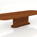 3D Modell Ovaler Tisch ICS Tavolo oval 280 - Vorschau