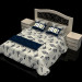 Meer-Stil-Doppelbett mit Kopfteil Mobax 5198844 3D-Modell kaufen - Rendern