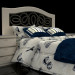 3d Двоспальне ліжко з узголів'ям Mobax 5198844 модель купити - зображення