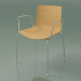 3D modeli Sandalye 0351 (kolçaklı 4 ayak, doğal meşe) - önizleme