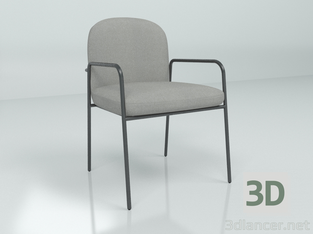 modèle 3D Chaise 43° - 7° NICE - preview