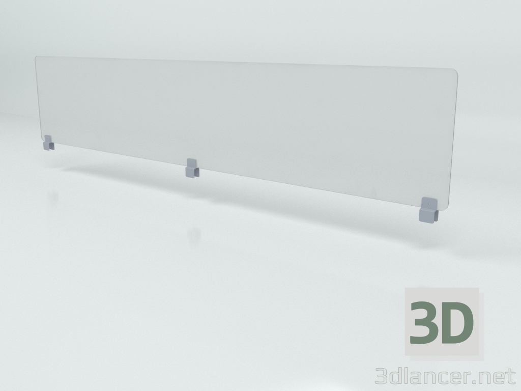 3D Modell Plexi-Erweiterung für PUX18-Bildschirme (1790x350) - Vorschau