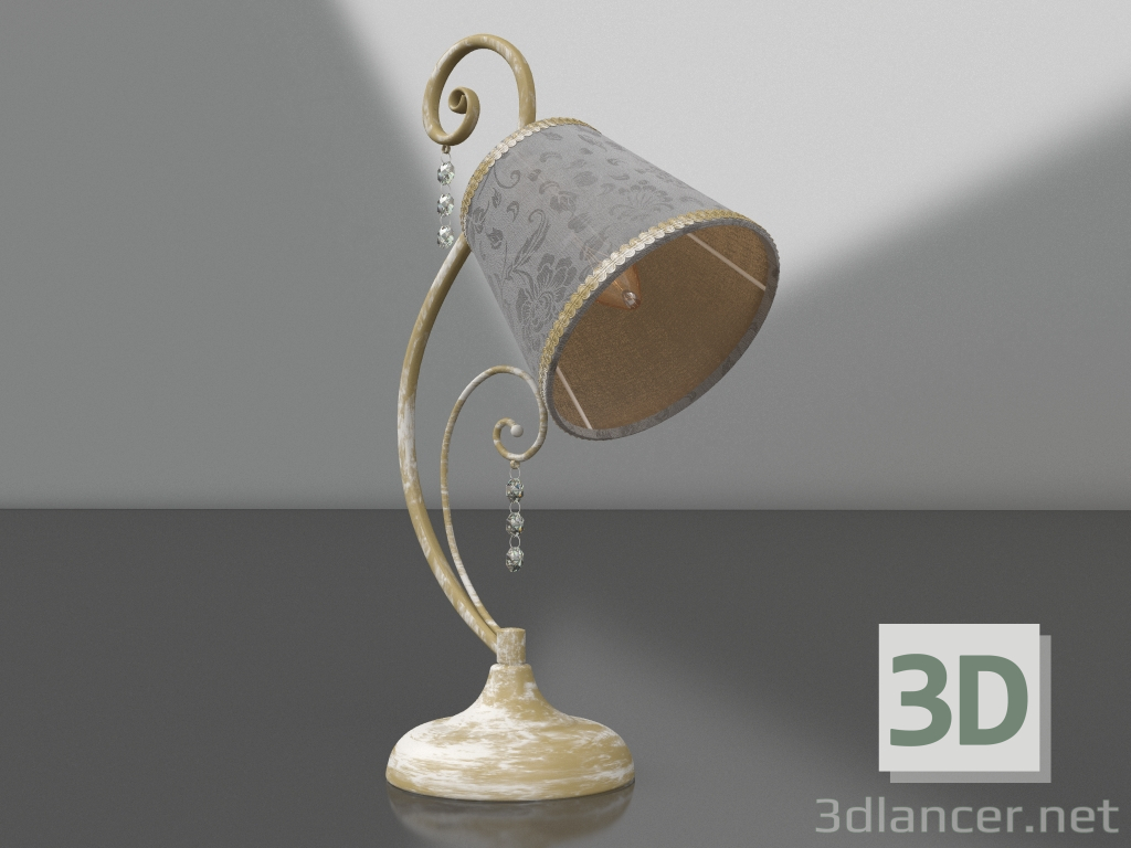 modèle 3D Lampe de table Lorette (FR2406-TL-01-WG) - preview