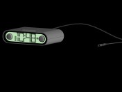 Iluminación de reloj de alarma de auto