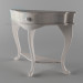 3d model table classic - preview