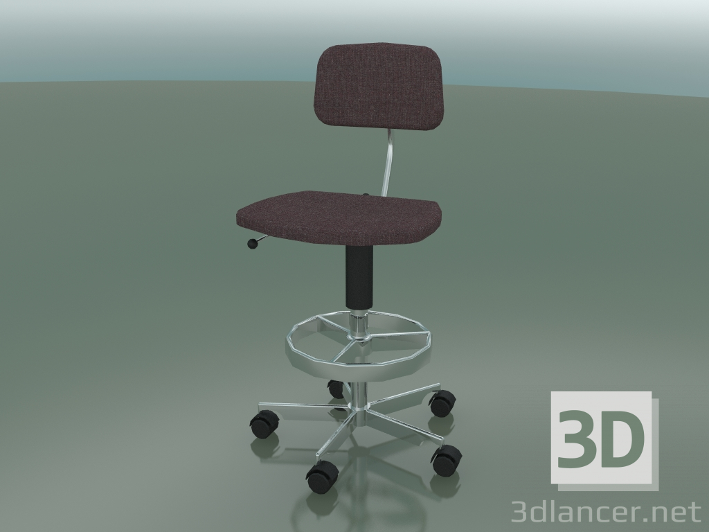 3D Modell Gepolsterter Stuhl (2534-С) - Vorschau