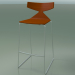 3d model Chair stackable bar 3704 (Orange, CRO) - preview