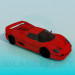 3D modeli Spor araba - önizleme