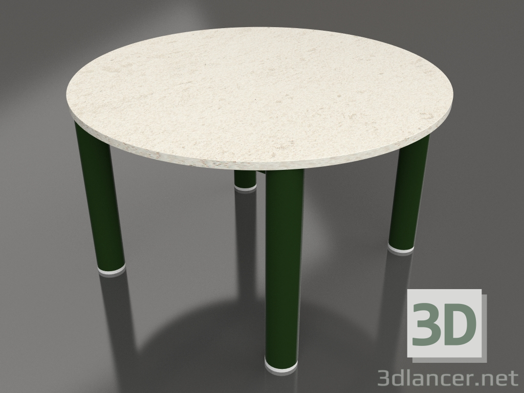 3d model Coffee table D 60 (Bottle green, DEKTON Danae) - preview
