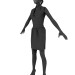 3D modeli Elbise-çikolata Lale pembe - önizleme