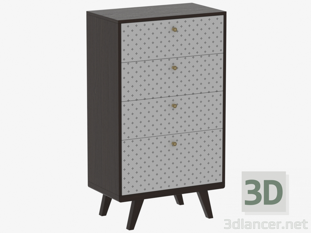 3d model High chest of drawers THIMON (IDC006002047) - preview