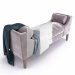 3d Grace bench model buy - render