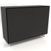 3d model Chest of drawers TM 014 (1200x400x900, wood black) - preview