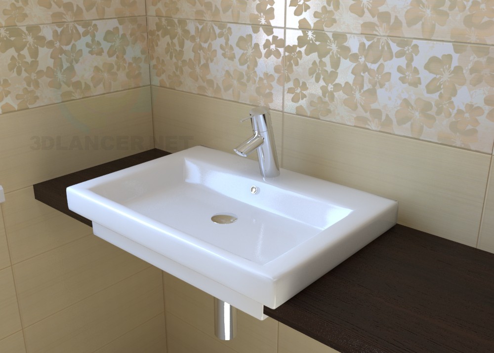 3d model Sink Duravit 2nd Floor - preview