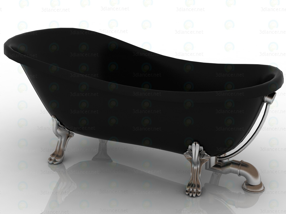 3d Classic Italian bath Kerasan model buy - render