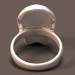 3 डी खोपड़ी के आकार में अंगूठी मॉडल खरीद - रेंडर
