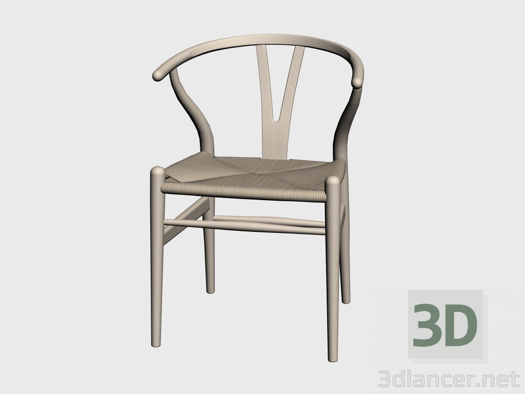 3D Modell Stuhl (CH24) - Vorschau
