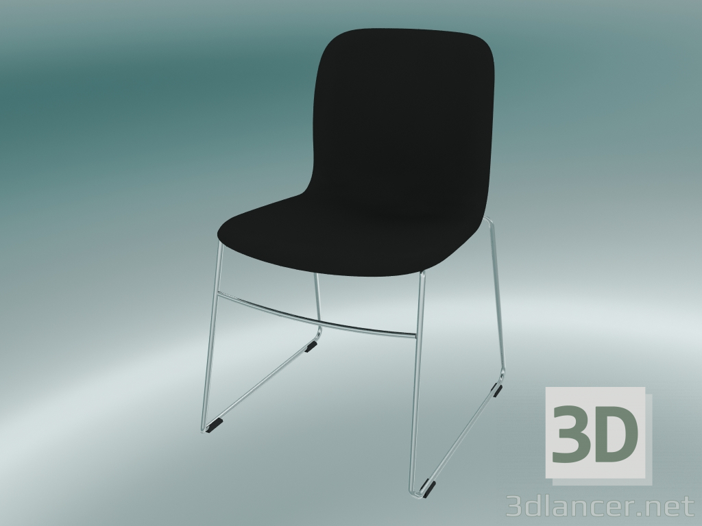 3 डी मॉडल खाली कुर्सी - पूर्वावलोकन