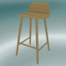 3d model Bar stool Nerd (65 cm, Oak) - preview