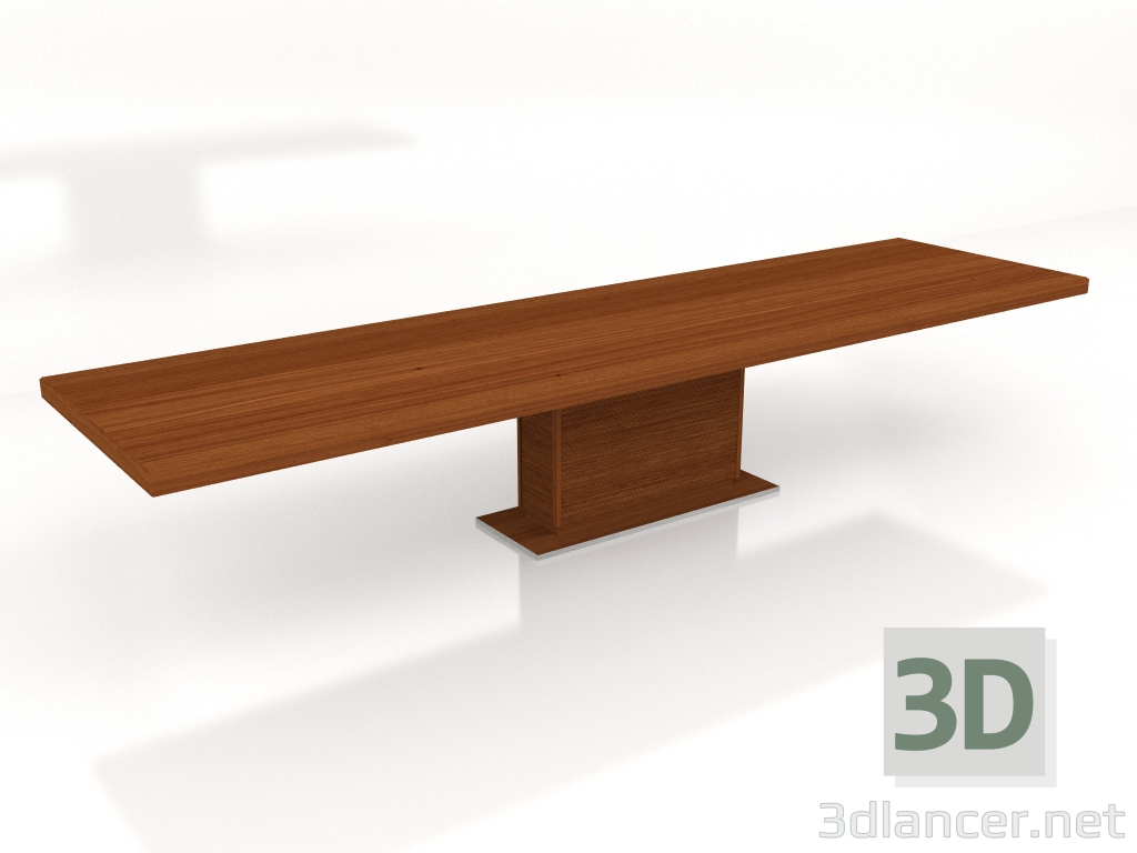 modello 3D Tavolo rettangolare ICS Tavolo rettangolare 380 - anteprima