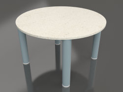 Coffee table D 60 (Blue grey, DEKTON Danae)