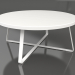 modèle 3D Table à manger ronde Ø175 (DEKTON Zenith, Blanc) - preview