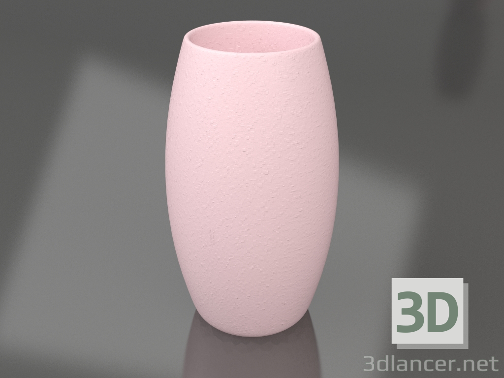 3D modeli Bitki saksısı 2 (Pembe) - önizleme