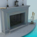 3d model Fireplace - preview