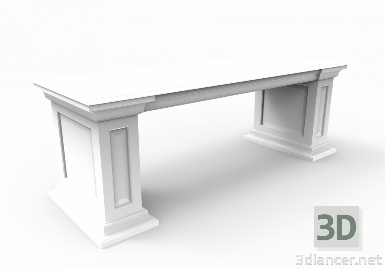 3d модель стол – превью