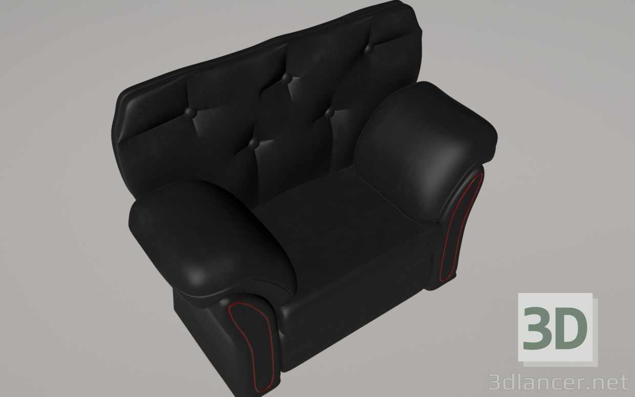 Silla "Roosevelt" 3D modelo Compro - render