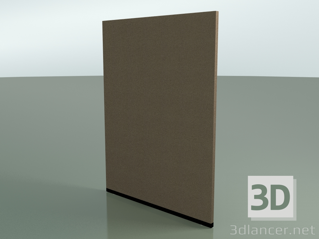 3d model Rectangular panel 6412 (167.5 x 126 cm, single color) - preview